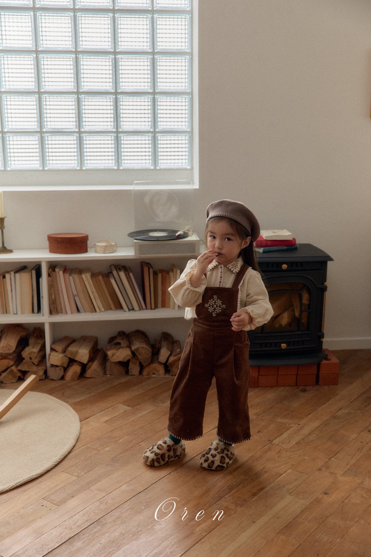 Nanette Corduroy Overalls - OREN-9