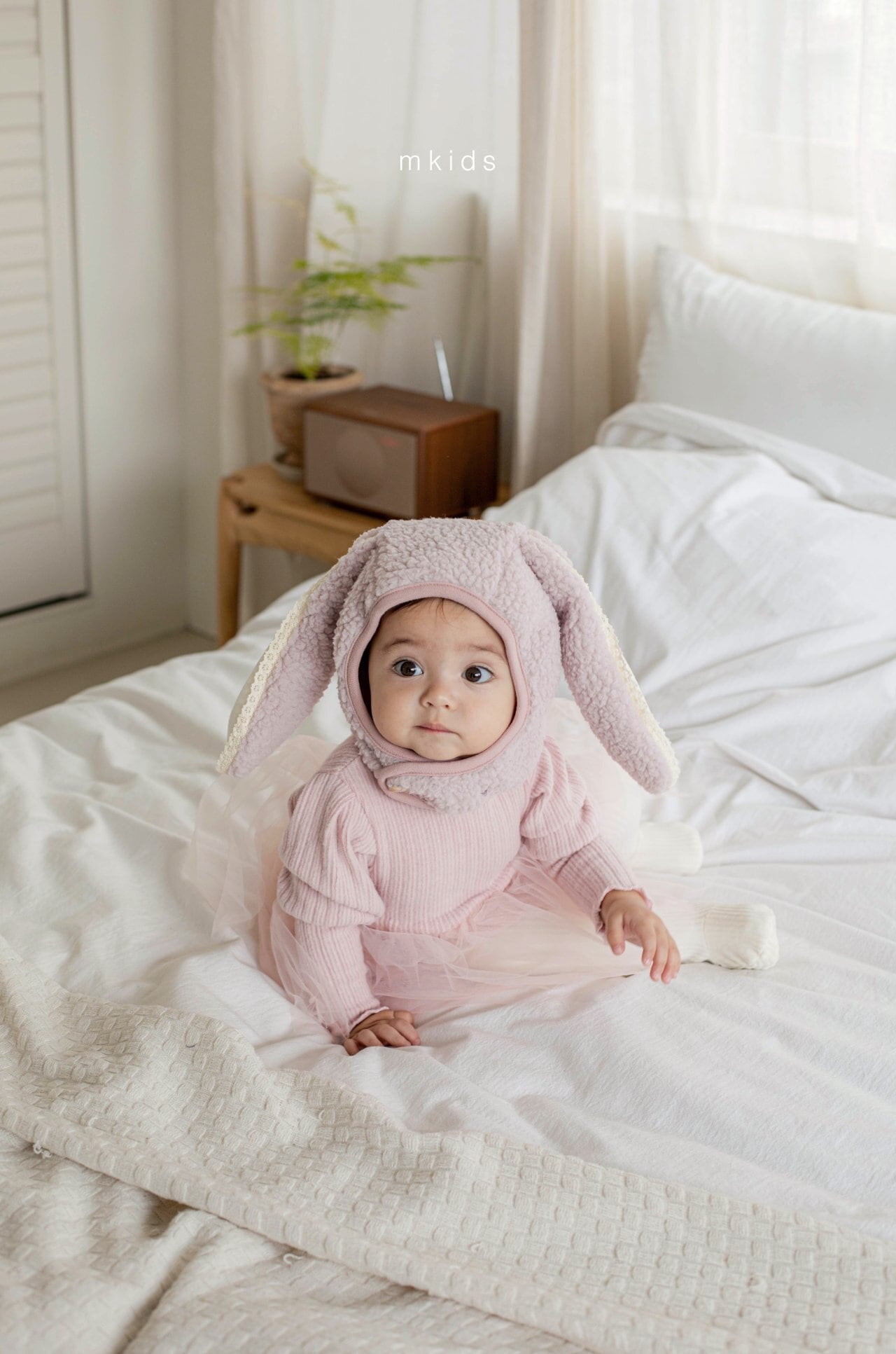 Rabbit Dumbbell Hat / mkids mkids-15