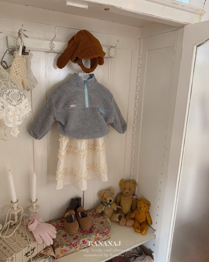 Shabby pleats OP-banana.j-13