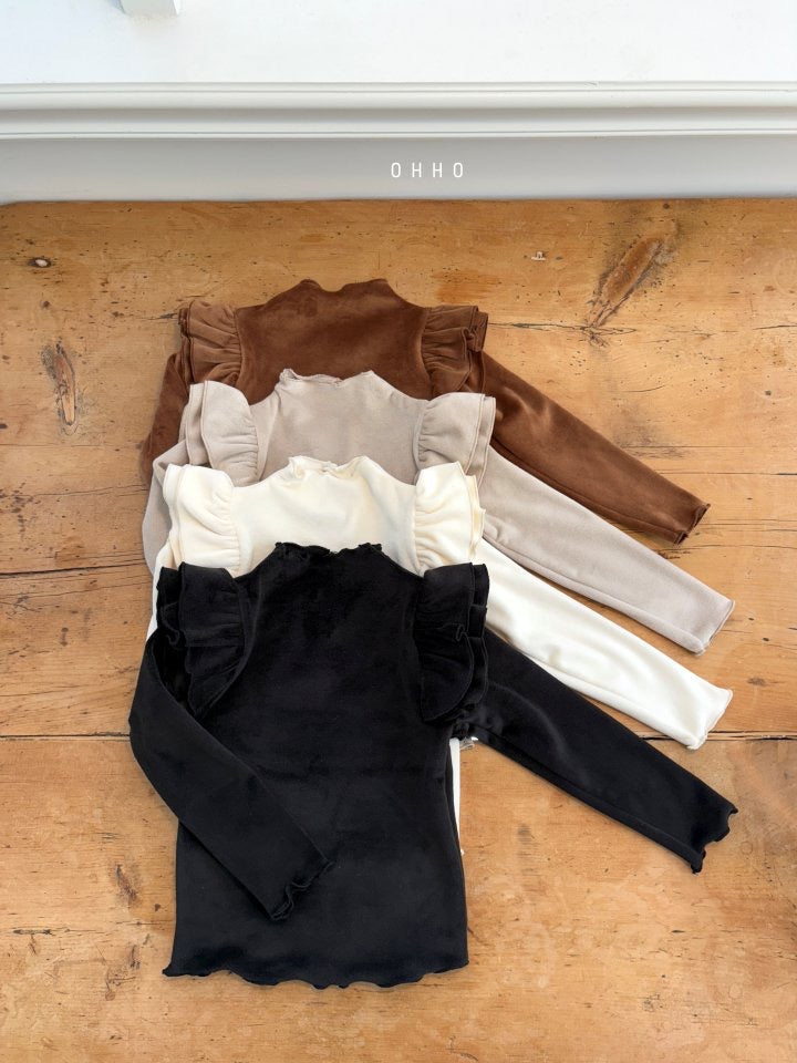 French Velour Winged Tee-ohho-16