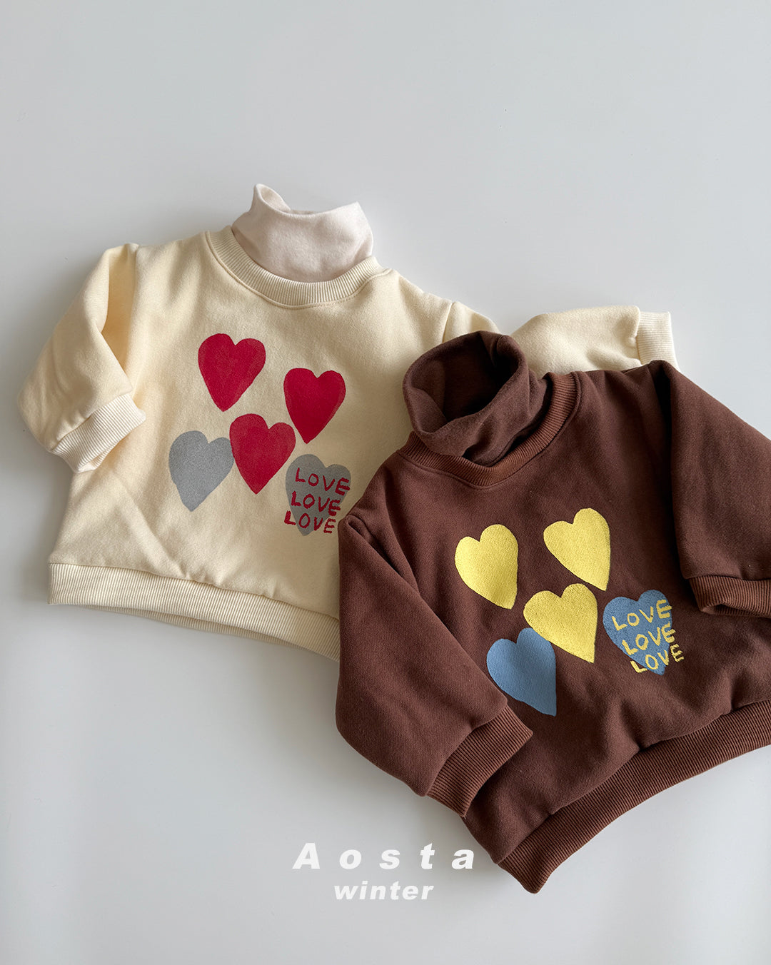 Heart sweatshirt-Aosta-71