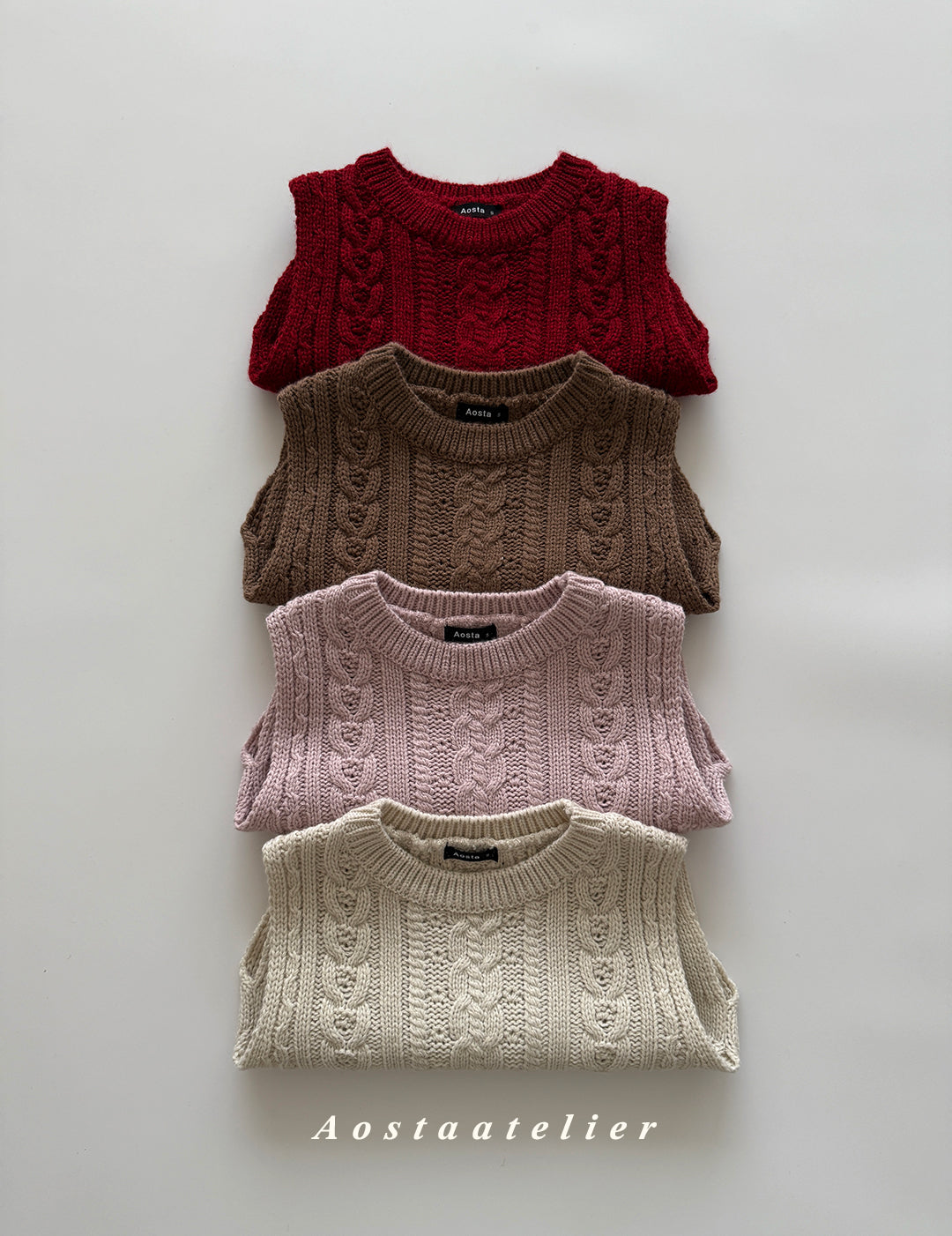 knit vest -Aosta-12