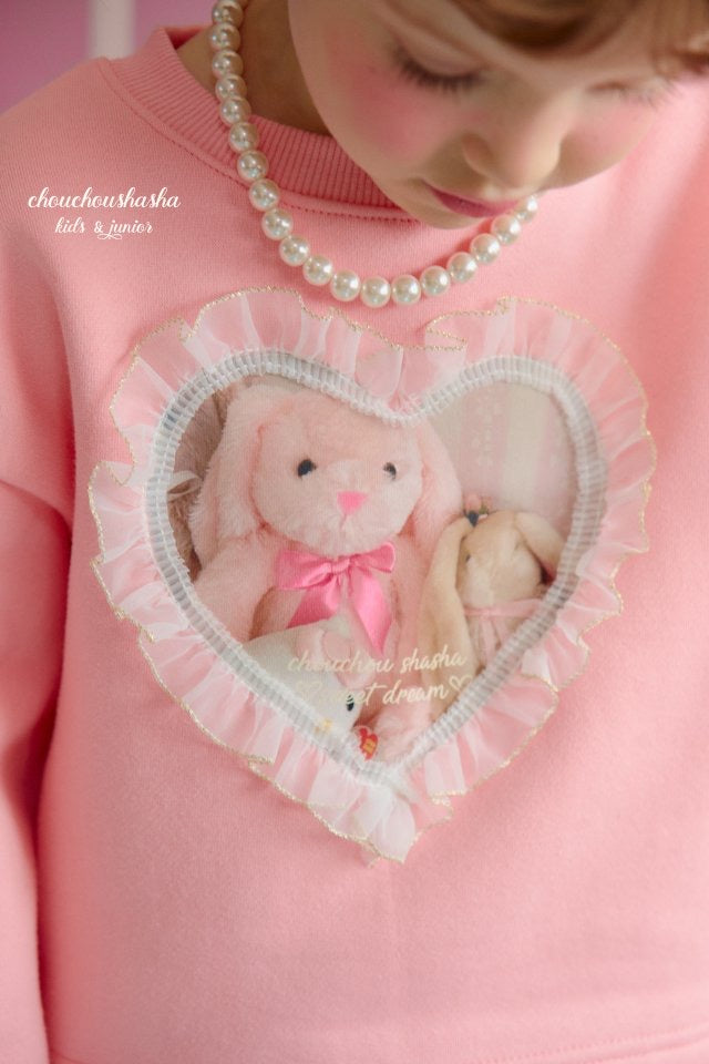 Heart Lace Sweatshirt-chouchoushasha-10