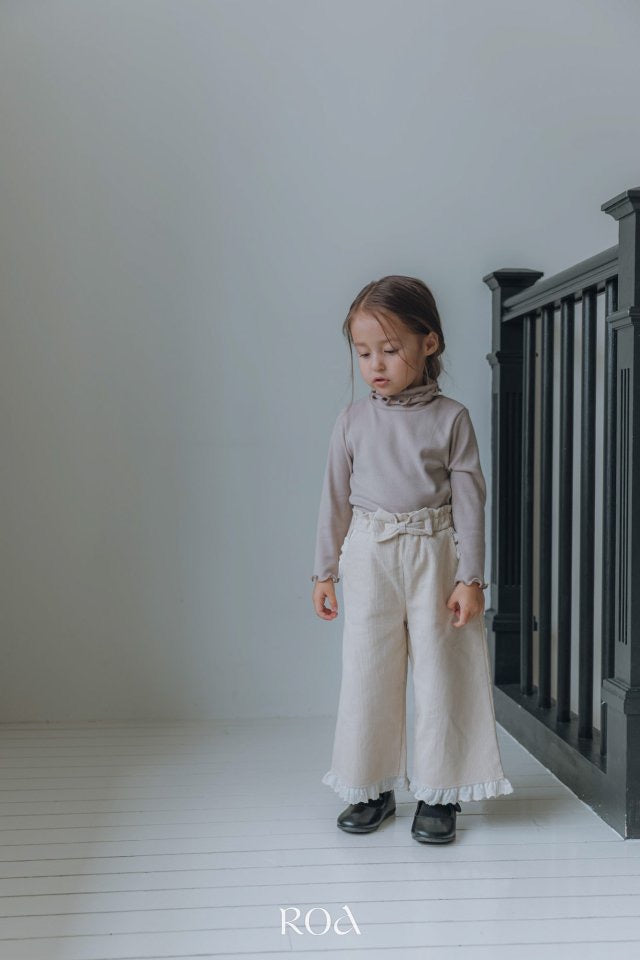 Corduroy Ribbon Pants - Roa - 4