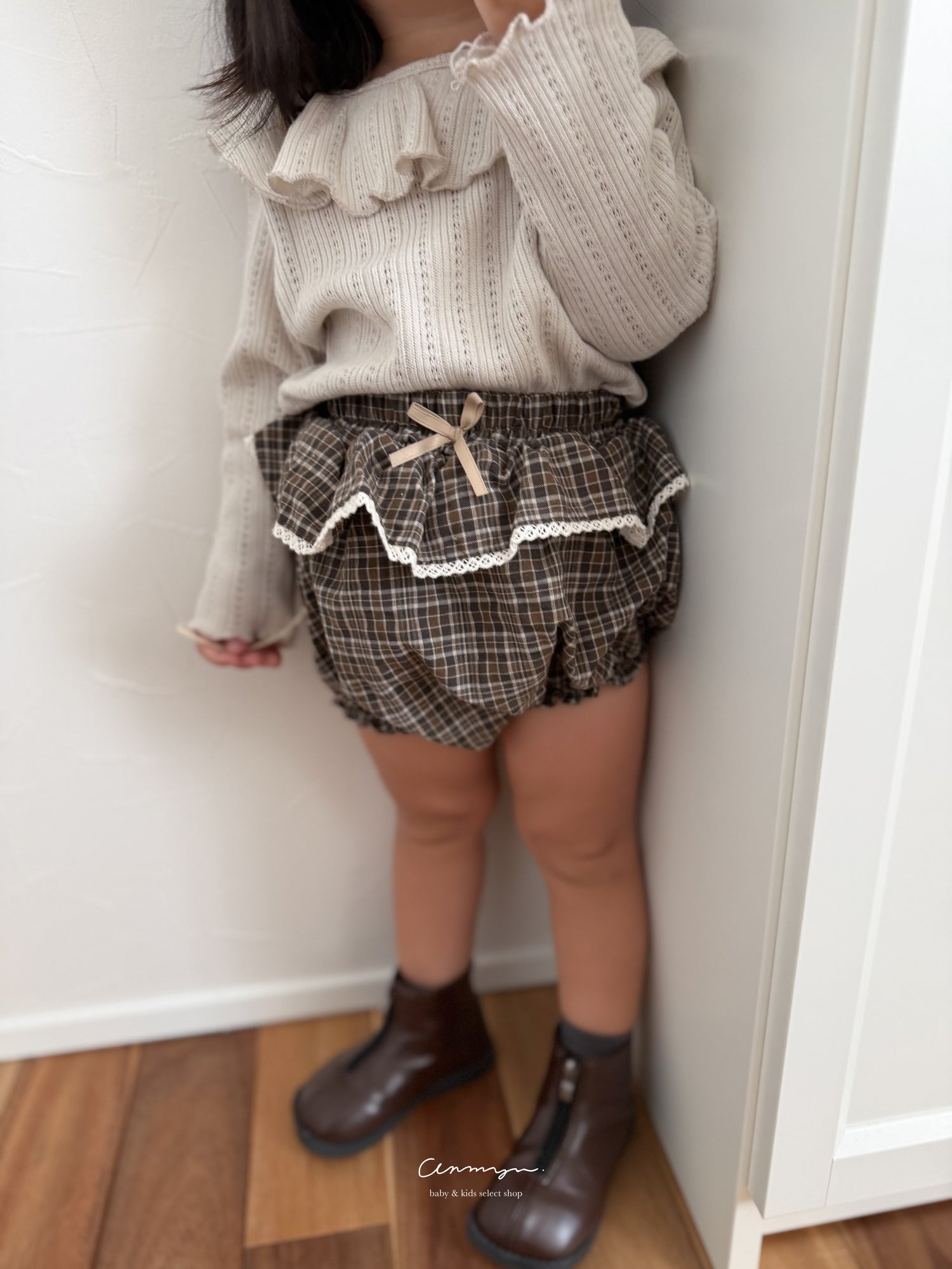 Petit Check Bloomer (bebe) - valu bebe