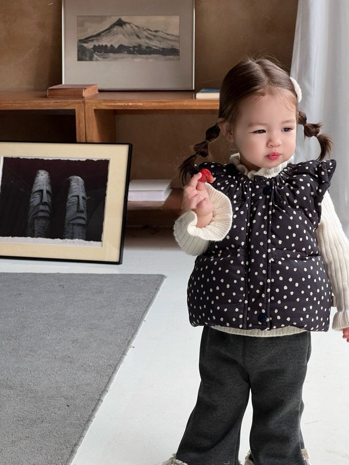 Dot Mong Down Vest - my daughter - 24