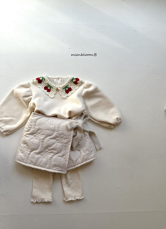 Ribbon Bungji Skirt Pants - mienbloomb-15