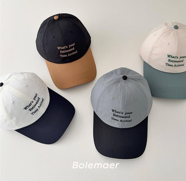 bi color cap /mun kodomofuku