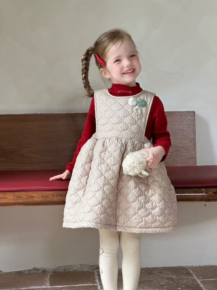 Berry Coco Quilted Dress - aiai-70
