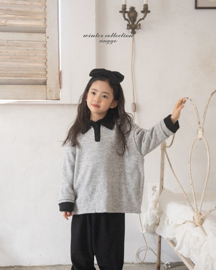 Choco Chip Collar T-shirt-anggo-9