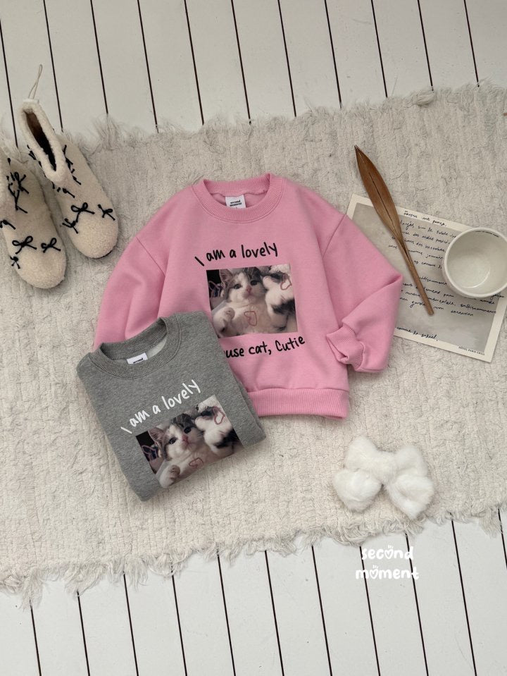lovely cat sweatshirt -second moment-13