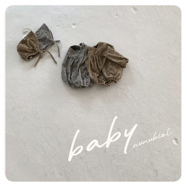 Caluna Romper & Bonnet -nunubiel-44