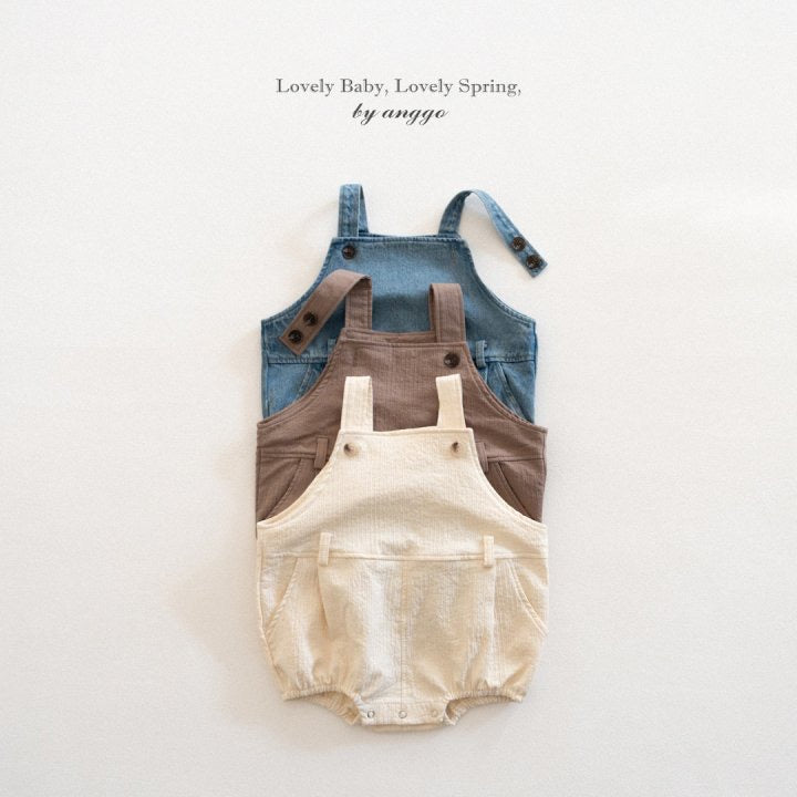 (bebe) Pine Overall Romper-anggo-032