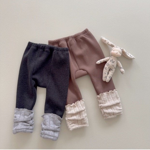 Mink Contrast Warmer Leggings - my daughter - 25