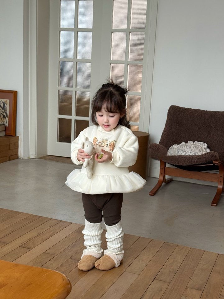 Ribbed Knit Legwarmer 2pcs Set - my daughter - 37