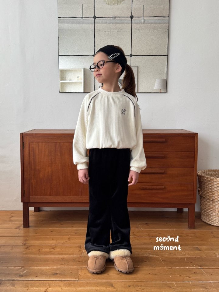 heart line sweatshirt -second moment-22