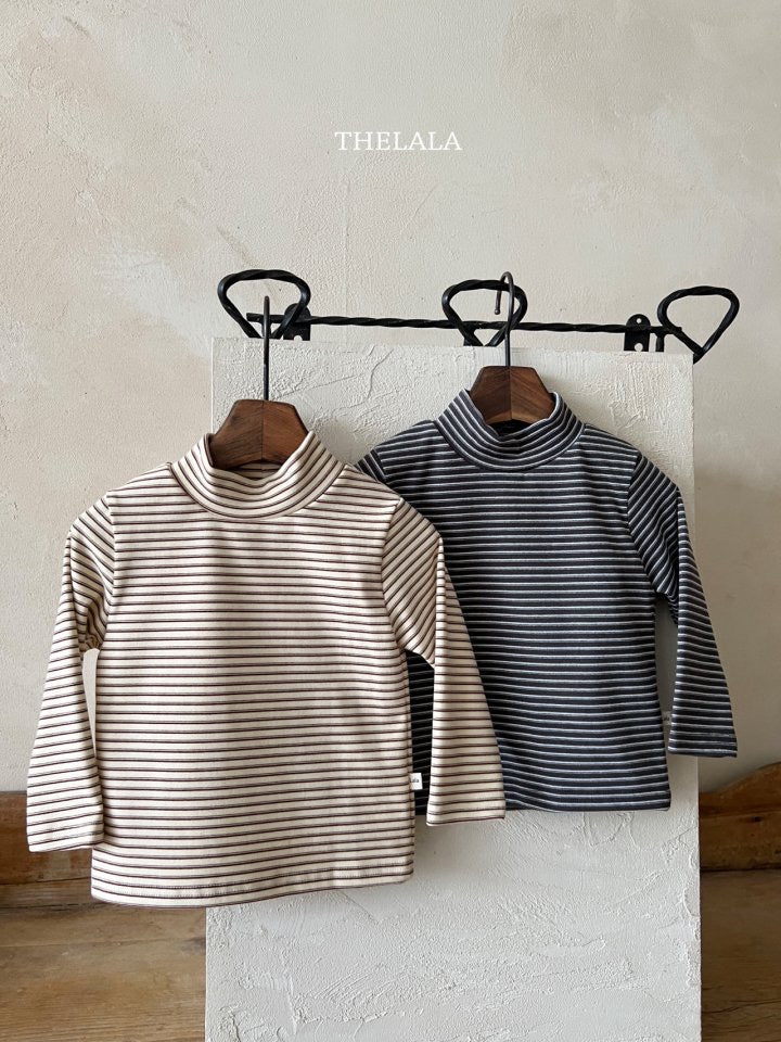 Line polar T-shirt-the lala-56