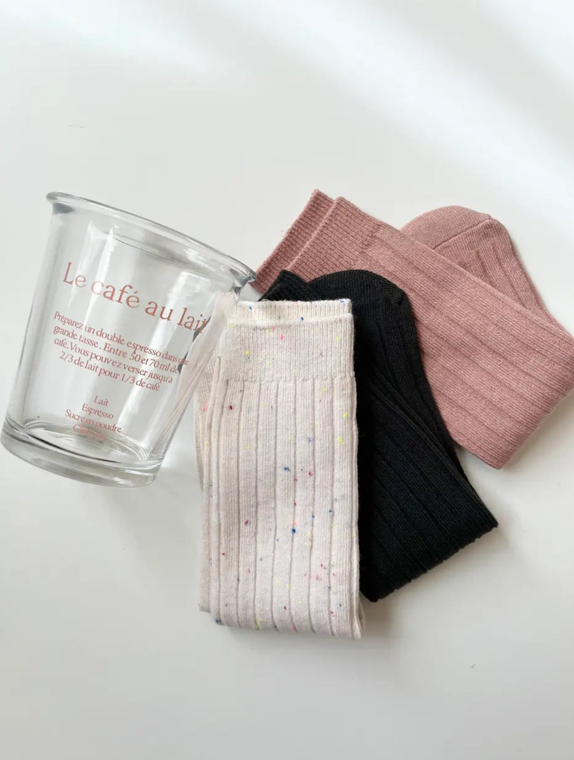 rib socks /mun kodomofuku