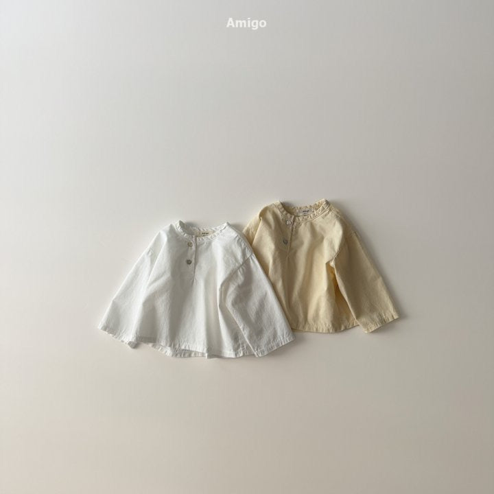 peach haru shirt / Amigo -24