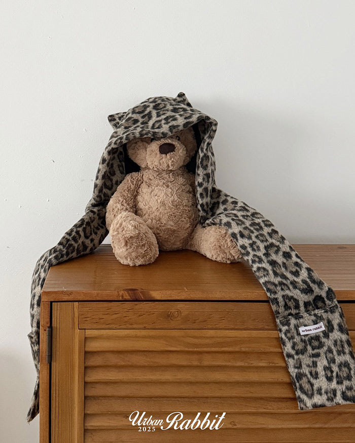 leopard hooded muffler-urban rabbit-39