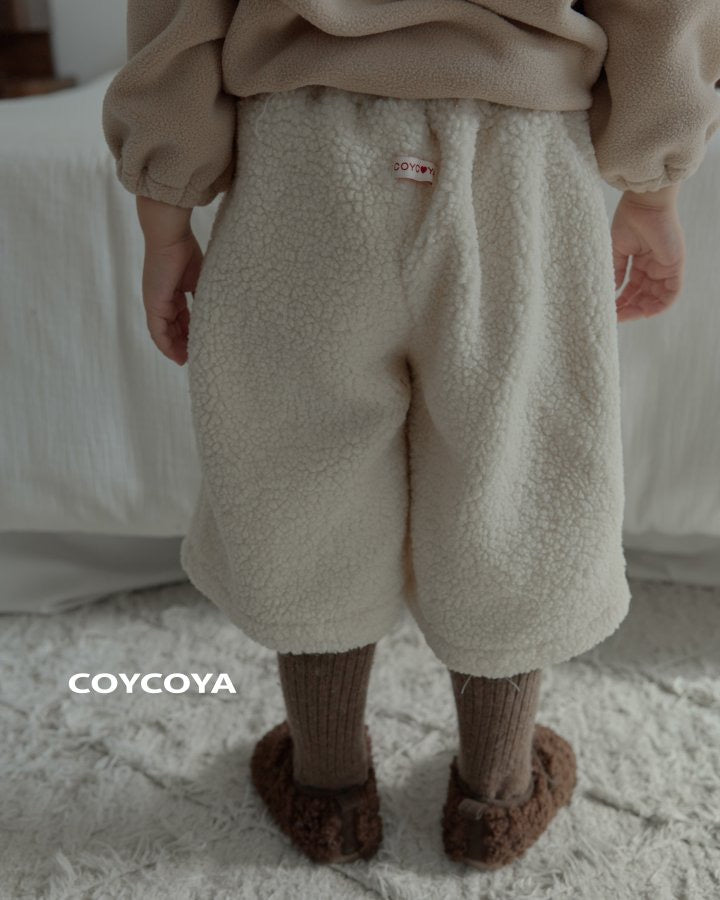teddy fleece pants-COYCOYA-22