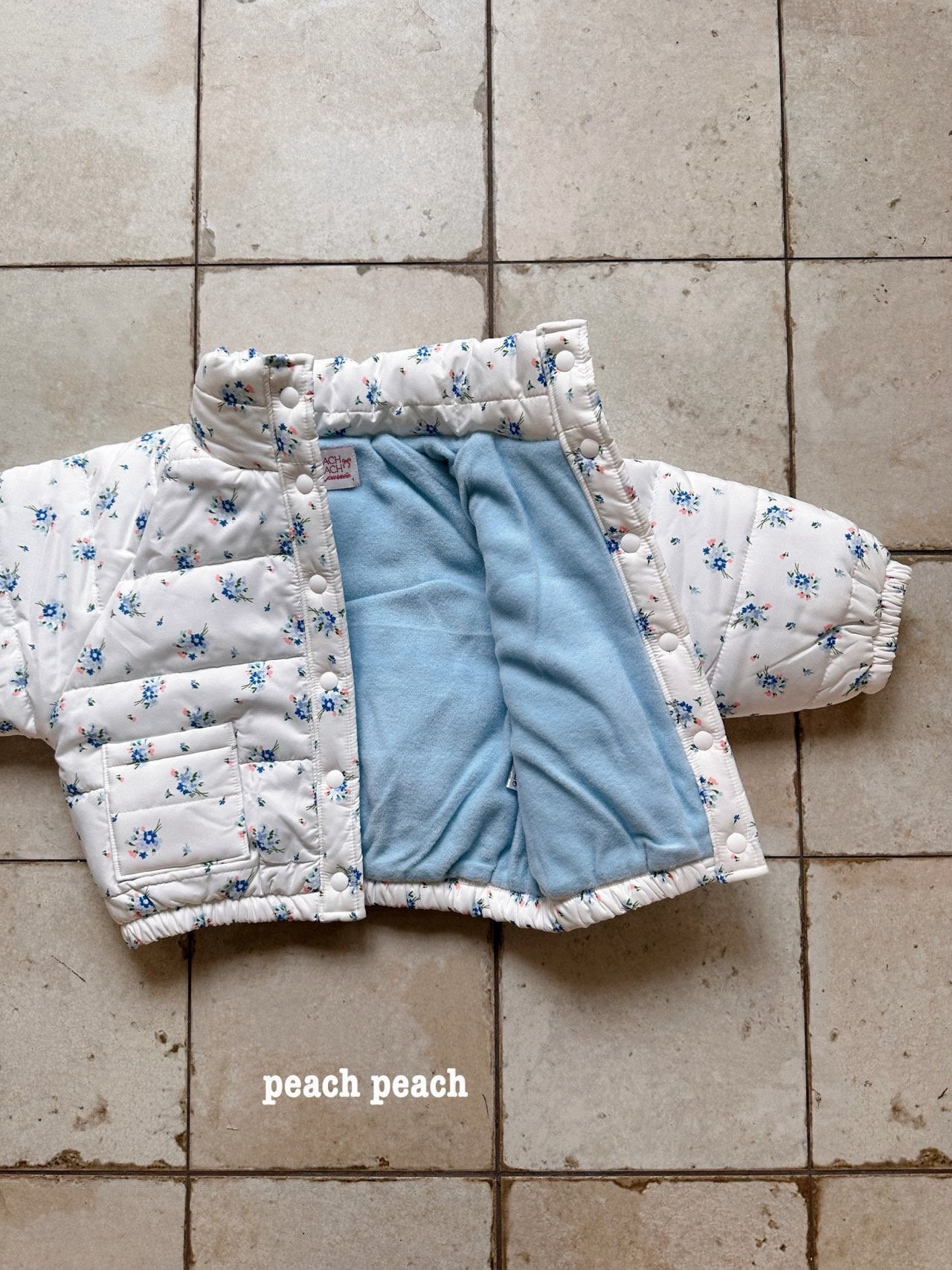 Rora Flower Padding peach peach-1