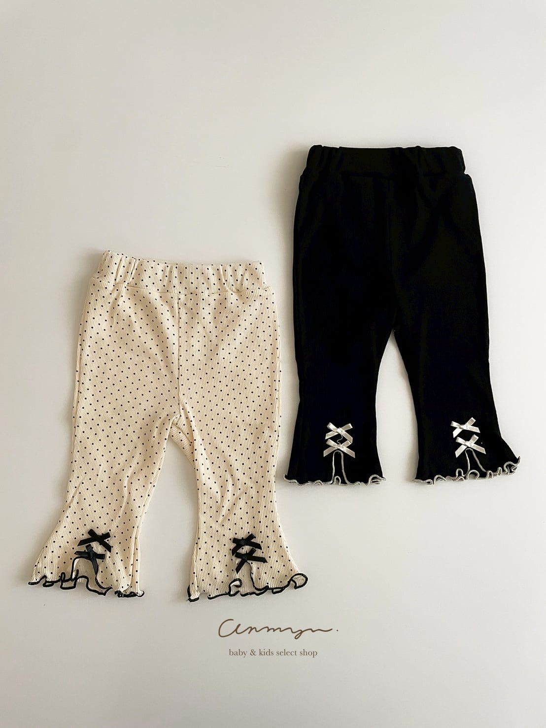 ⚫︎ lip ribbon pants / Aosta