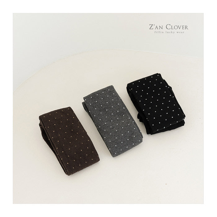 dot cotton tights - zanclover-21