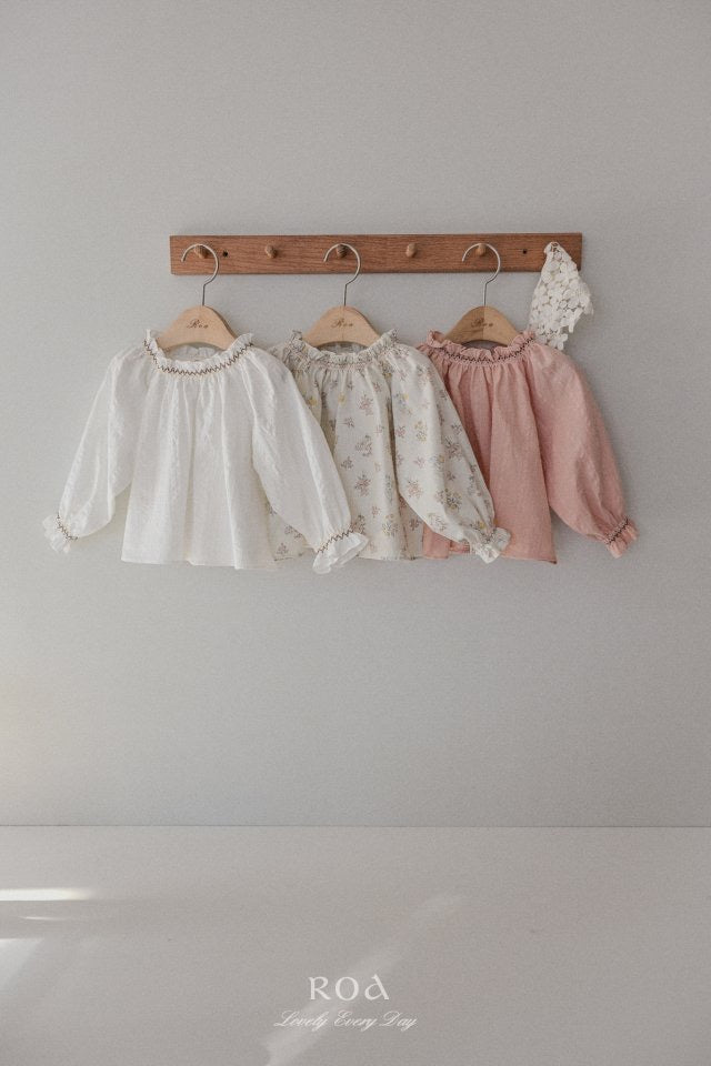 Smoke Printed Blouse-roa-018