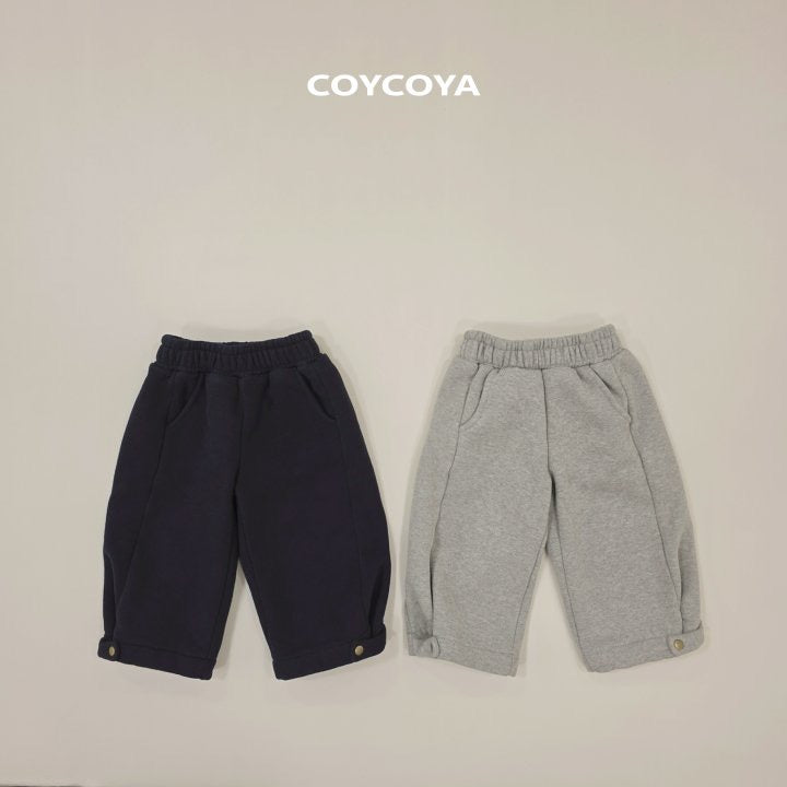 Snap Mood Fleece Pants - COYCOYA-31