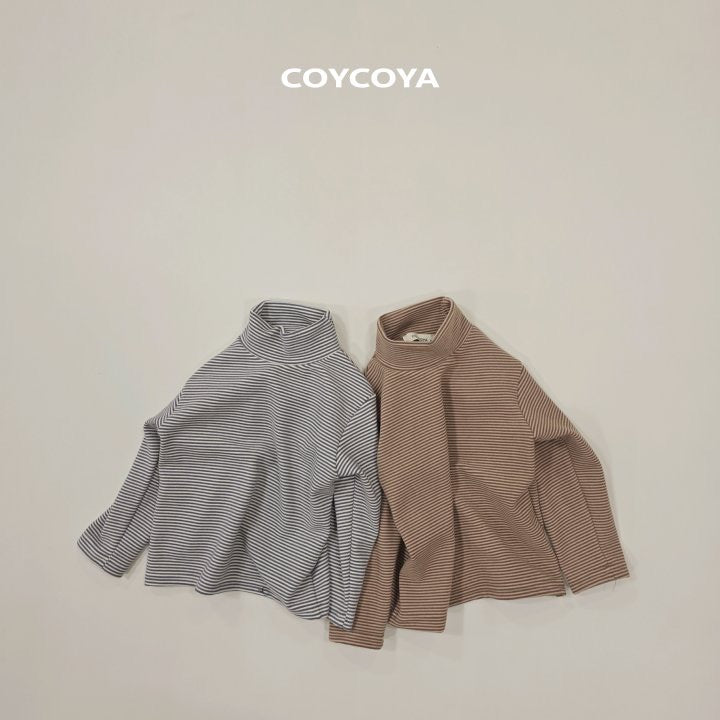 Brownie Turtleneck Tee - COYCOYA-15