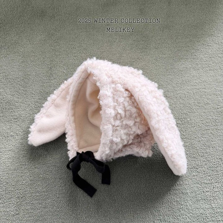 rabbit fluffy hat-Melikey-49