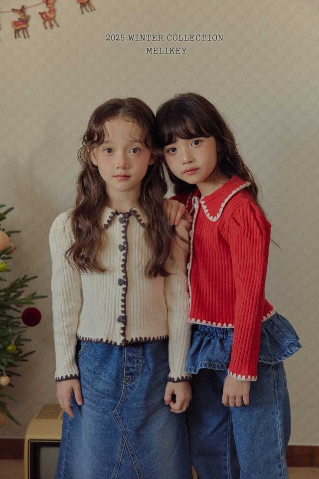 mellow rib cardigan-Melikey-21
