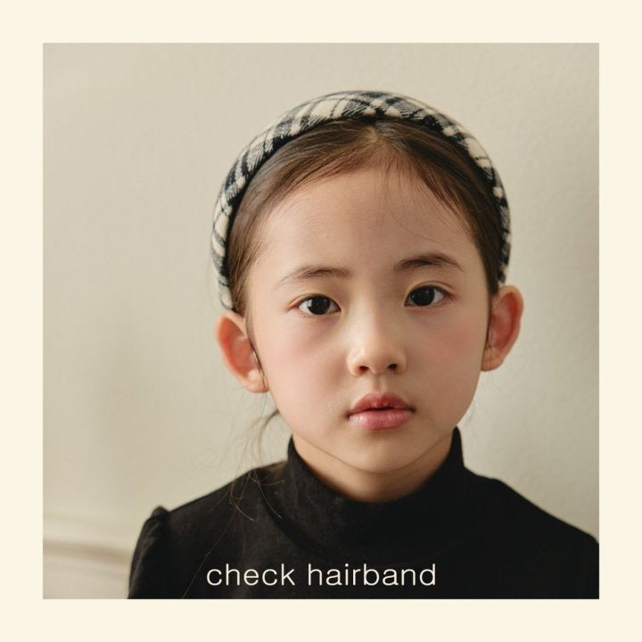 Check Hairband / mon atelier-2
