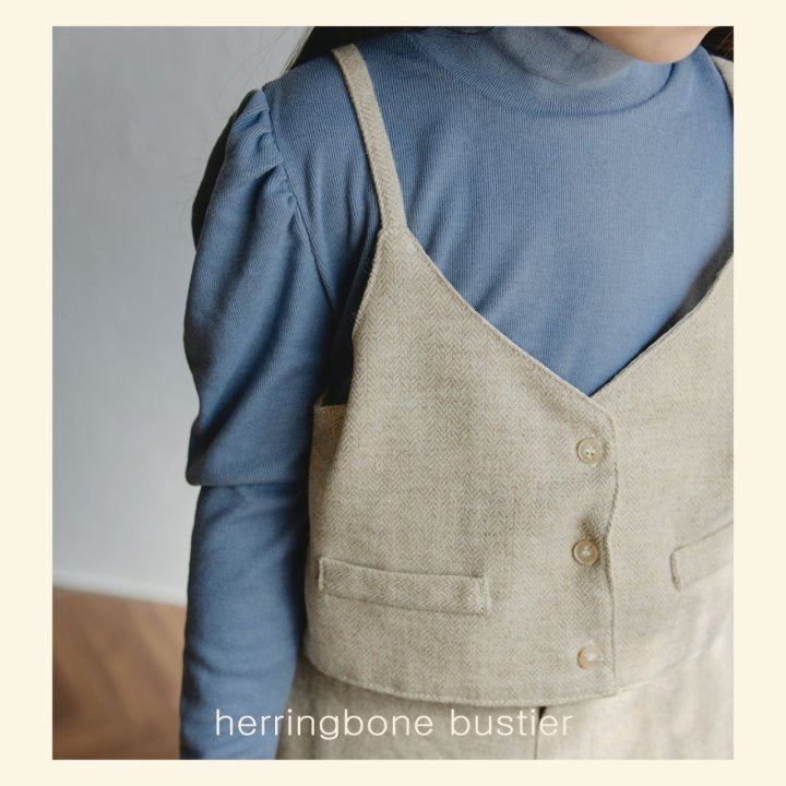 Herringbone Bustier / mon atelier-19