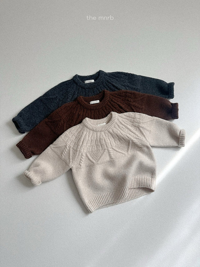 Cable Knit Sweater - minirobe