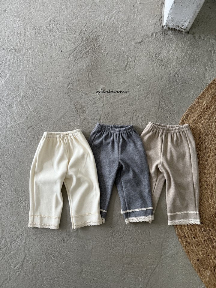 Jjondeuk Knit Lace Pants - mienbloomb-41