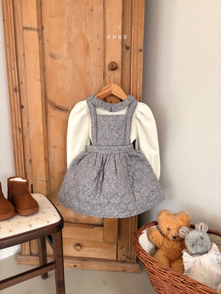 Floral Round Neck Blouse-ohho-2