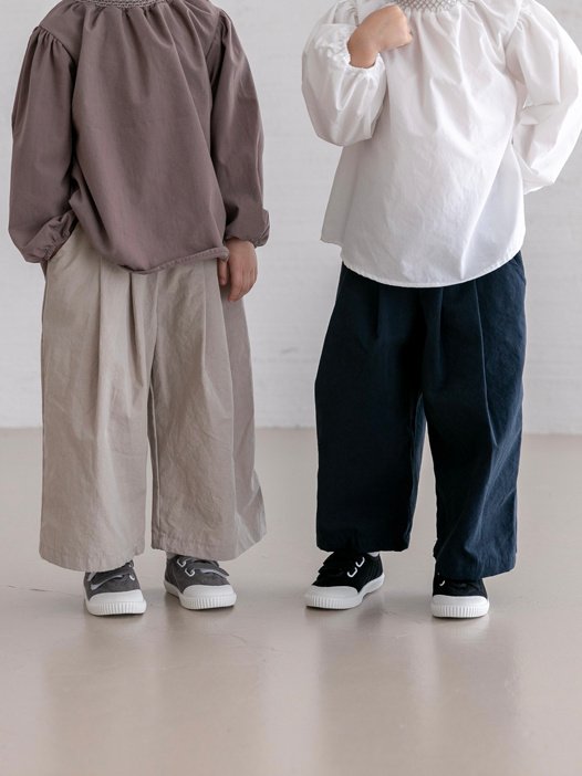 wide pants -oatmeal-21