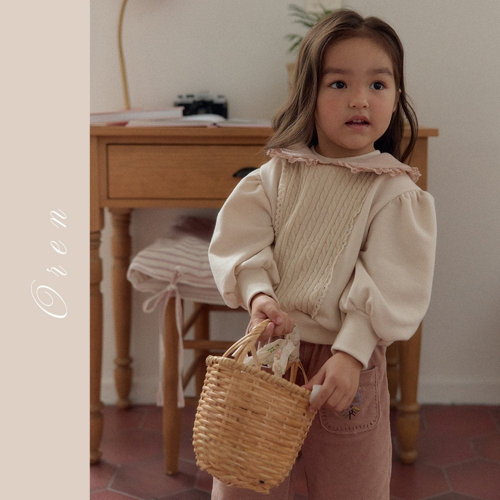 Clemence Cable Sweatshirt - OREN-17