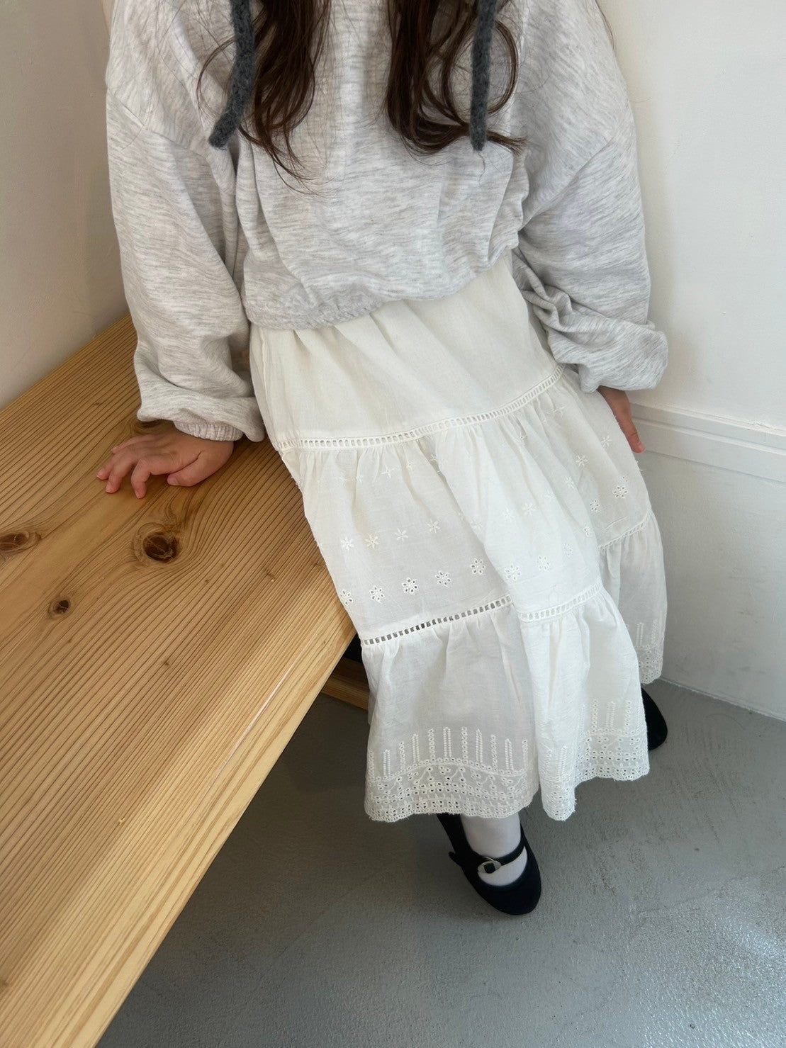 lace skirt /mun kodomofuku