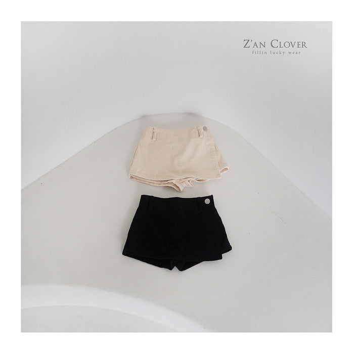 corduroy wrap pants - zanclover-14