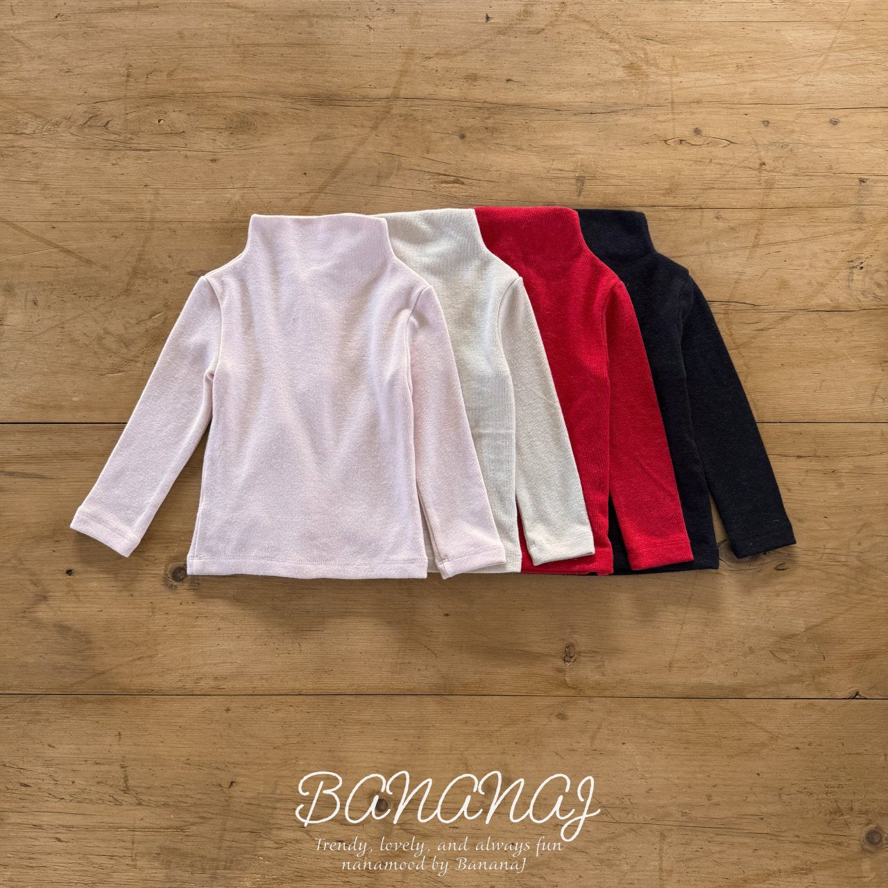 Soft frill T-banana.j-38