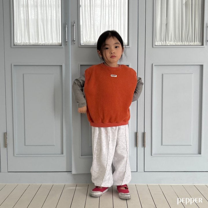 Carrot Waffle Vest-pepper-30