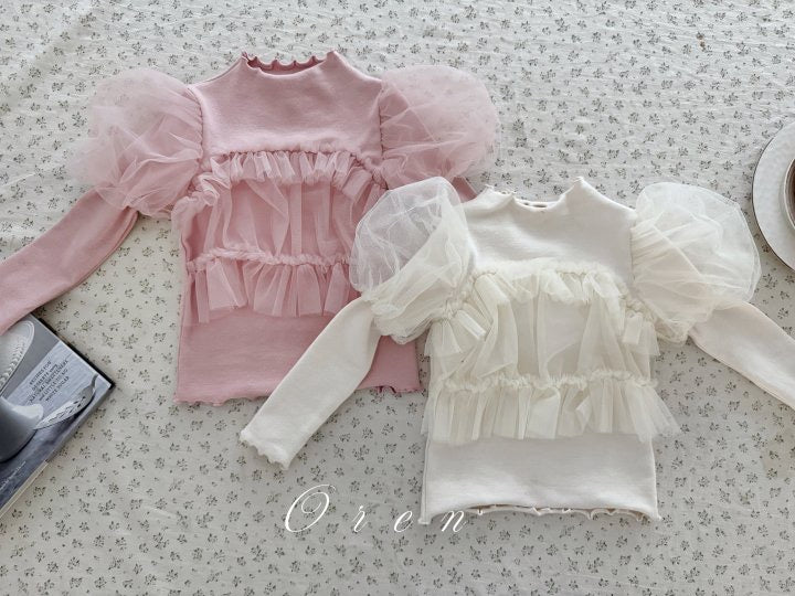 viola tulle frill tee-oren-27