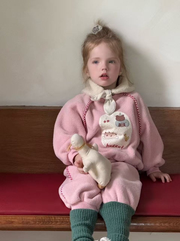 lovely cushion sweatshirt set-aiai-51