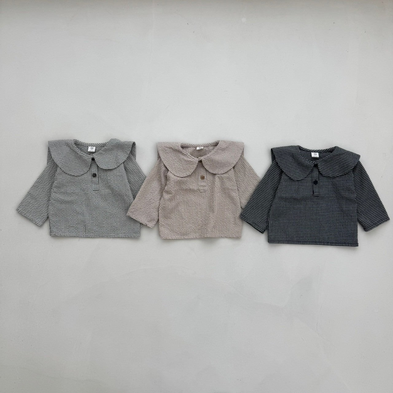 Check sailor blouse - mimimarket - 18 / mun kodomofuku