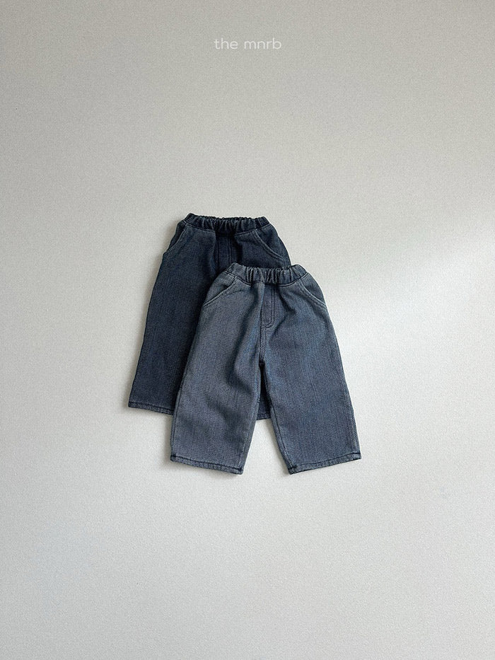 Low Denim Pants - minirobe - 6