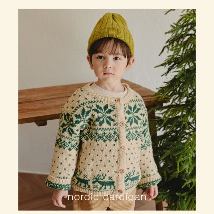 Nordic Knit Cardigan / mon atelier-13