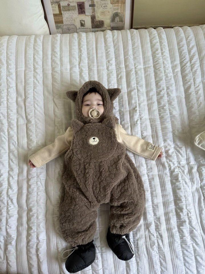 Bear Mong Overalls & Hat Set - my daughter - 7